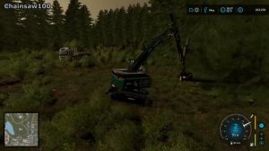 IT EATS EVERYTHING IN ITS PATH! - Farming Simulator FS22 Silverrun Forest Ep 43