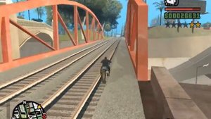 GTA San Andreas - Байкер против полиции