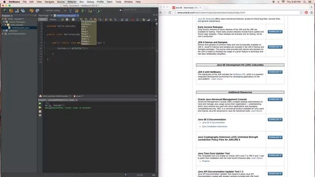 Your First Java Program! and Java installation help! смотреть онлайн