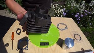 Доработка ЦПГ скутера. Форсирование 2т мотора