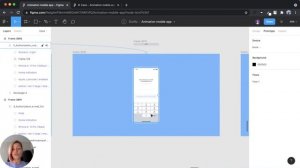 Прототипирование и анимация в Figma для Dribbble & Behance