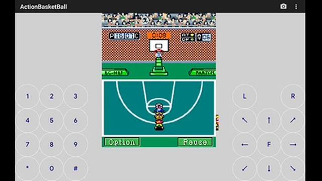 Action Basketball - Java Games - J2ME Emulator. смотреть онлайн