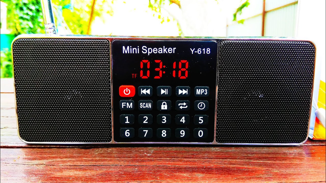 FM радио приемник Lefon Y618 / Multifunctional FM radio receiver Lefon Y618