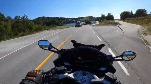 BMW K 1600 GT 2022. Driving from Sogndalstrand to Jæren (Jaeren) via Egersund in Norway.