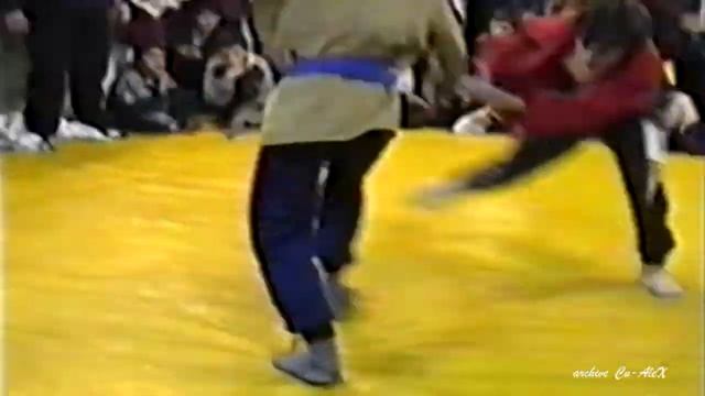 Камчатка, Палана. Соревнования по самбо. 1997 год. смотреть онлайн