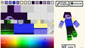 Minecraft Emo Skin Makeing!!