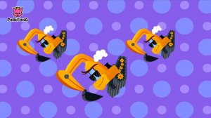 I Am Excavator | Car Songs | PINKFONG Songs for Children