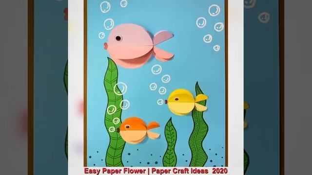 Аппликация из цветной бумаги для детей. смотреть онлайн