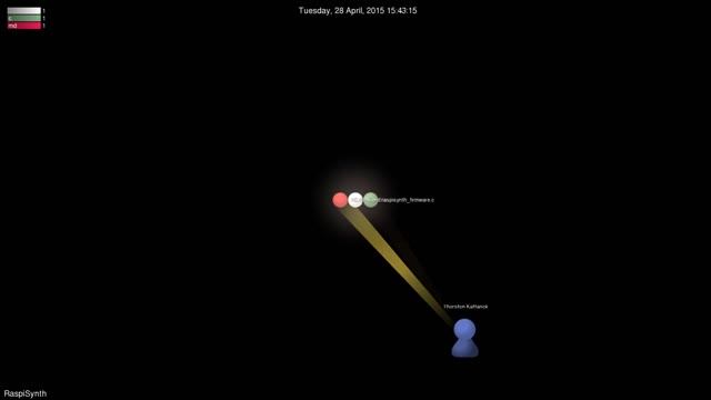 Grafische Animation der RaspiSynth Git Repos mit Gource смотреть онлайн
