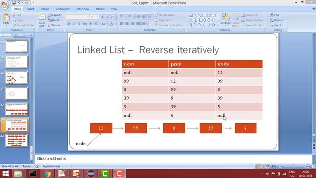 Linked List Problems in Java - 42: Reverse the list iteratively смотреть онлайн