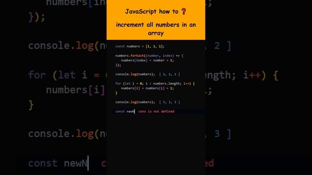 445 Short JavaScript Examples To Improve Your Coding Skills