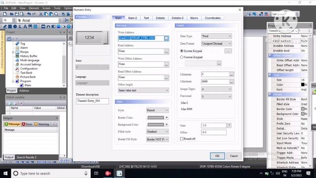 Delta dtb4848rr and hmi dop-107bv communication programming
