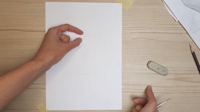 Рисунок тіл обертання. Горщик. Побудова
