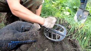 Поиск Монет!!Шурф старой печи!Много находок!Ишим клад!