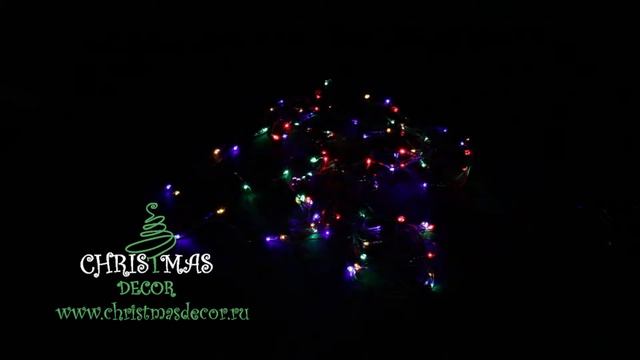 Светодиодная гирлянда сетка разноцветная смотреть онлайн