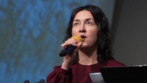 Пение «Мы вечные с тобой...» — трио Зинченко