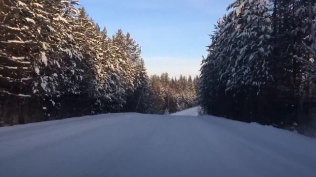 Дорога Усть-Илимск - Тубинский [29.11.2015] смотреть онлайн