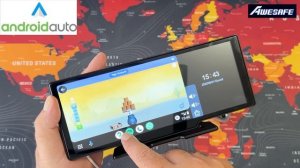 AWESAFE - The Best Monitor 10.25” Android Auto / Apple CarPlay / Dash Cam