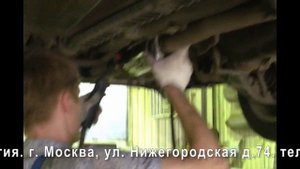 Катализатор. удаление катализатора Honda Civic. Москва.