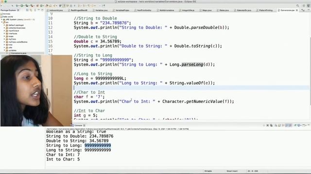 Converting Between Primitive and Non Primitive Data Types смотреть онлайн