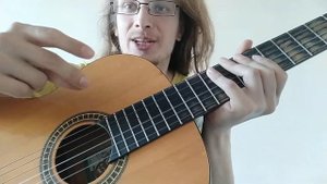 Уроки гитары. Перебор шестёрка 1 часть