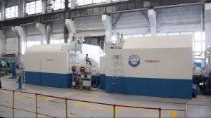 Запуск турбина на ТЭЦ-1 в Чите