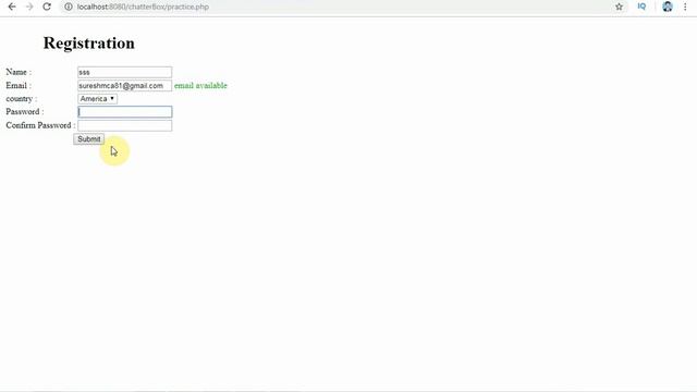 chatting project using PHP (part 1)
