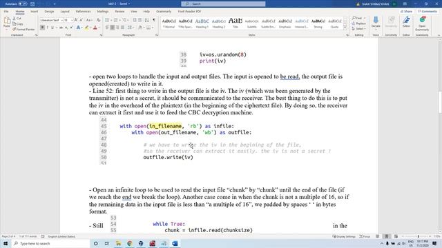 Encryption of File Data using 3 DES : Python