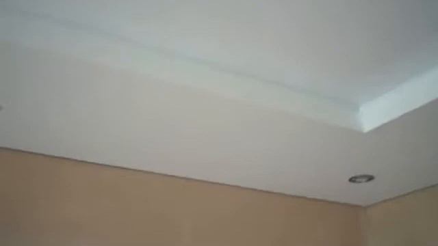 Потолок в два уровня с 90 градусными переходами на радиусы скруглений"Атмосфера" Натяжн смотреть онлайн