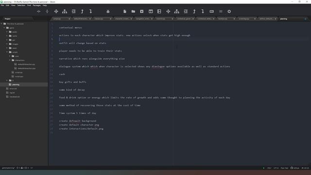 [Ren'Py] Let's Code Season 4 - This Time it's Personal - part 12