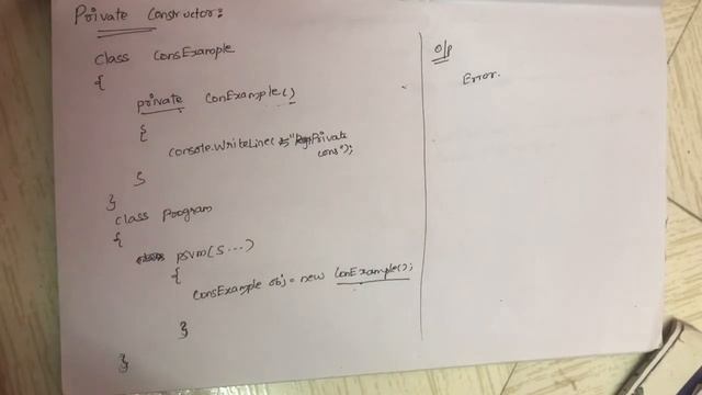 What is Constructor ?Default & Parameterized Constructor | Static Constructor | Private Constructor смотреть онлайн