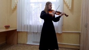 Ж.Ф. Мазас "Этюд №18 " ( исп. Смолькина Мария)