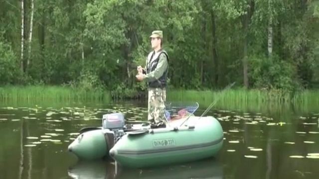 Рыбалка на надувной лодке DINGO 27F + YAMAHA 2CMHS смотреть онлайн