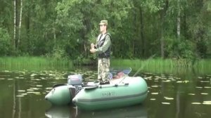 Рыбалка на надувной лодке DINGO 27F + YAMAHA 2CMHS