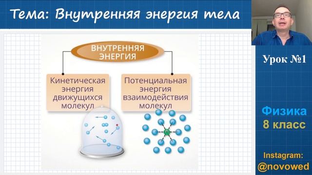 Тепловые явления - Урок 1 - Внутренняя энергия тела