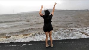 Танец под "Майсак" - импровизация. Песня "Полетели" исп.Ляля Алексакова