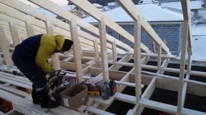 Стропильная и подстропильная система