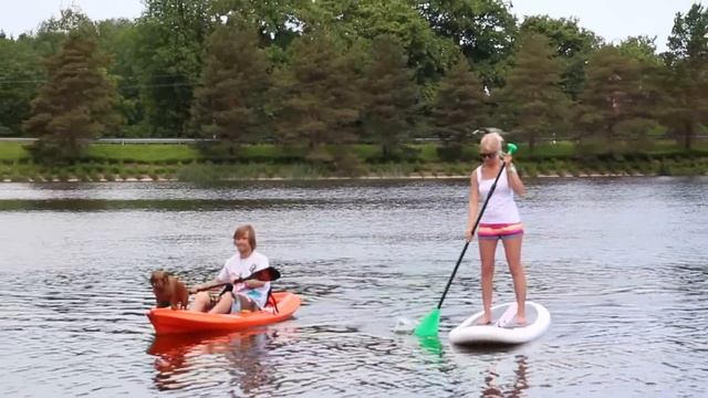 Tahe Marine Aqua Leo kayak & Trapper paddle board смотреть онлайн