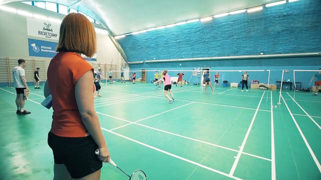 Владимир Мальков на сборах Khimki Badminton Club🏸