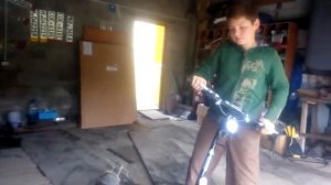 Дыбы на электрическом самокате!?