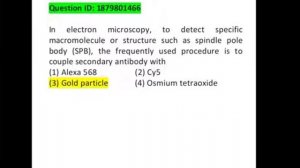 CSIR net life sci December papar discussion part b in Hindi.