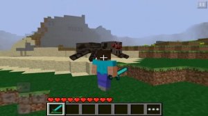 Minecraft:PE Bigger Spiders Mod