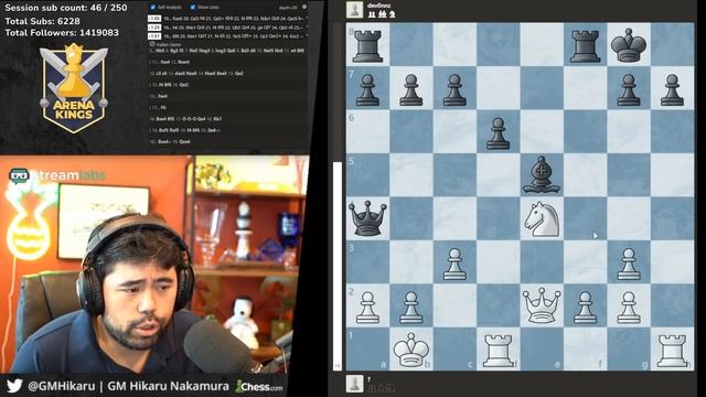 Hikaru Analysis of 1700 Level Game смотреть онлайн