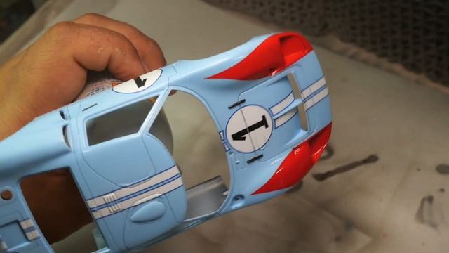 How to build 124 Fujimi Ford GT40 66 Part 2