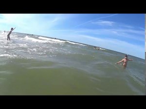 Купание на Куршской Косе - Балтийское Море