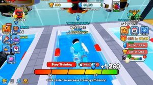 🏊♀️РОБЛОКС НО С КАЖДОЙ СЕКУНДОЙ Я ПЛЫВУ БЫСТРЕЕ! ШЕДИ ROBLOX Swimming Race Simulator