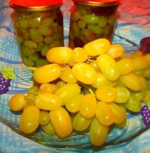 Вкусные рецепты. Как приготовить. Маринованный виноград.