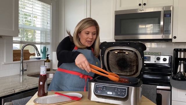 Ninja AG301EU - გრილი (ნეკნების ბარბექიუს რეცეპტი) смотреть онлайн