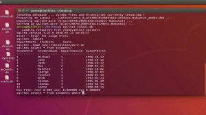 How To Use REGEXP Regular Expressions in SQLite Query On Ubuntu Linux