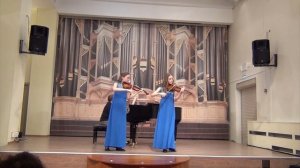 Анастасия и Елизавета Махнычевы. Р. Глиэр Мазурка из балета "Тарас Бульба"